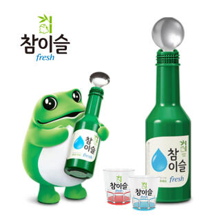 참이슬 숟가락 블루투스 마이크 스피커