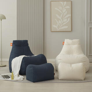 초대형 티아라 SF501 스웨이드 빈백소파