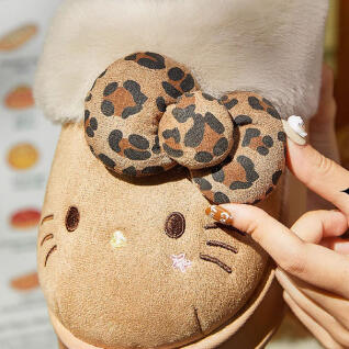 헬로키티 털 슬리퍼