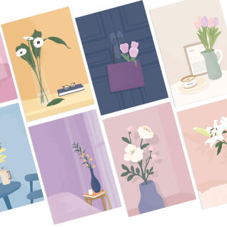 핑크풋 플로망스 패드 편지지