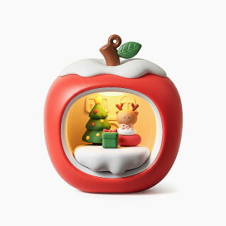 크리스마스선물 무드등 애플하우스 LED 터치센서