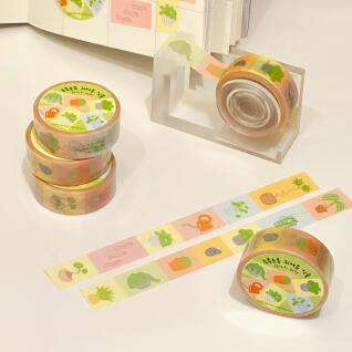 데이오브흔흔 초록초록 귀여운 식물 마스킹테이프