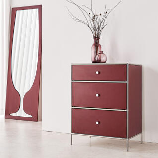 로벤 미드센추리 모듈 3단 600 서랍장