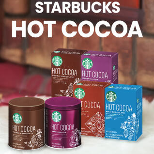 스타벅스 핫코코아 세트 (핫초코 박스+틴케이스)