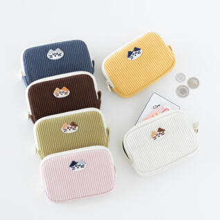 Brunch Brother 모그리 코듀로이 카드지갑