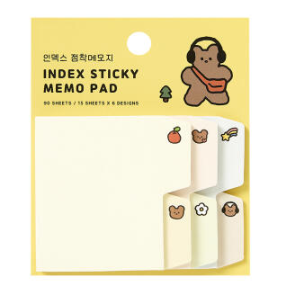 쪼말곰 점착메모지