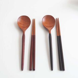 니코트 우드 네츄럴 수저 세트