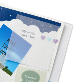 무지 점착메모지 중