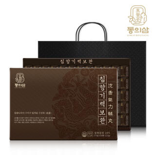 동의삼 침향 기력보환 3.75g x 60환 / 홍삼 녹용함유