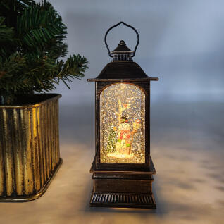 눈사람 앤틱 풍등 오르골 크리스마스 트리 장식 소품