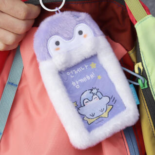 별똥별 코우펜짱 사각 포토키링