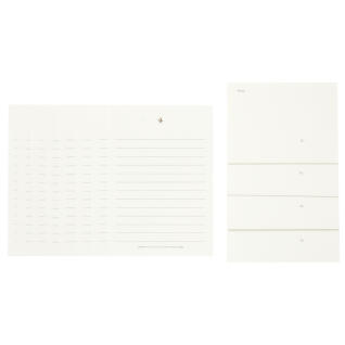 화이트 미니편지지