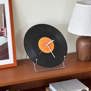 bookaz 레트로 LP 선셋 레코드 스탠드 시계