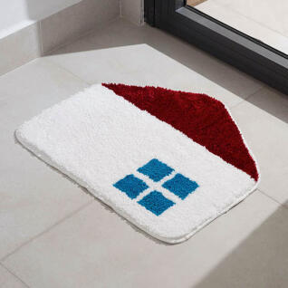 스위트 홈 논슬립 포인트 방석 러그 50x60cm