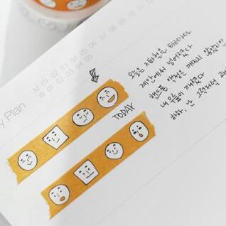 모모마테 엉뚱한 친구들 마스킹테이프