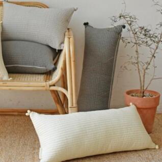 폼폼 60수 피그먼트 사계절 롱 쿠션 30x70 (솜미포함) - 3color