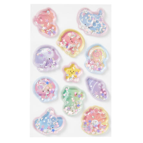 해파리 워터스티커