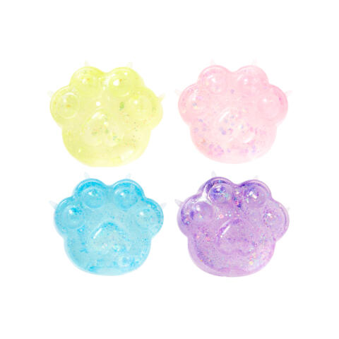 고양이 반짝 발바닥 스퀴시