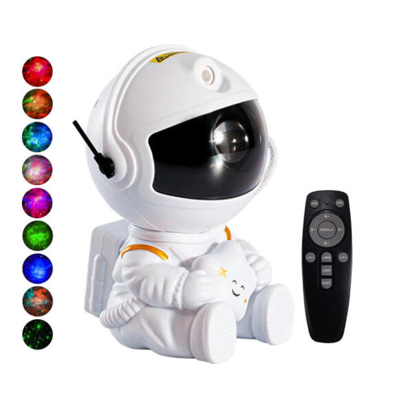 번개표 LED 미니 우주인 오로라 무드등