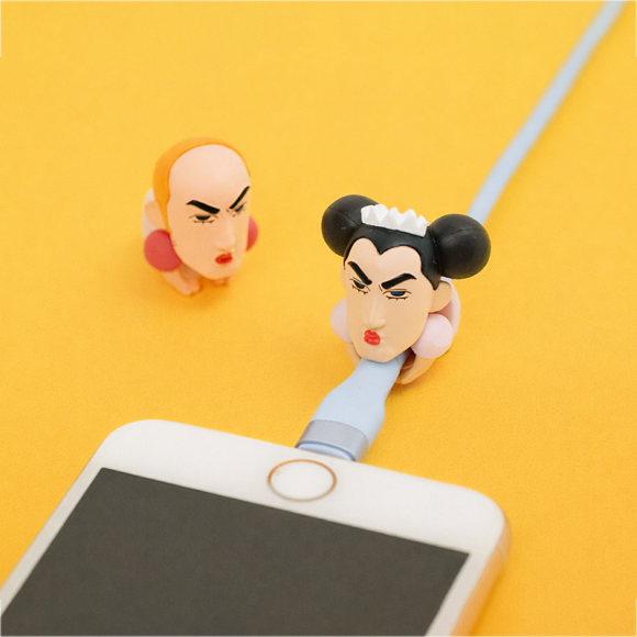 짱구 중성마녀 케이블 홀더 조마+마카오 2P 세트