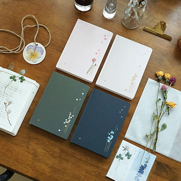 꽃길여담 백일 꽃말일기 선물세트