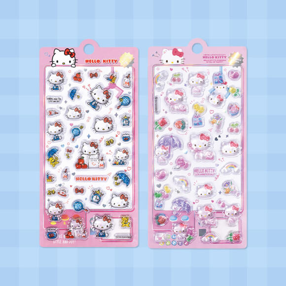 3D 톡톡친구들 입체 스티커 헬로키티 병행수입정품