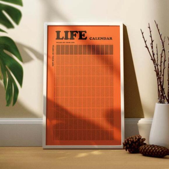 하이파이브 라이프 캘린더 인테리어 포스터 a3