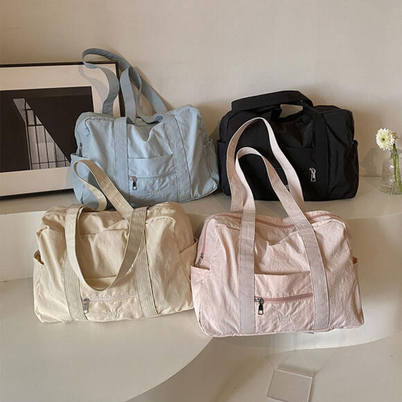 파스텔 보스턴백 여행 운동 가방