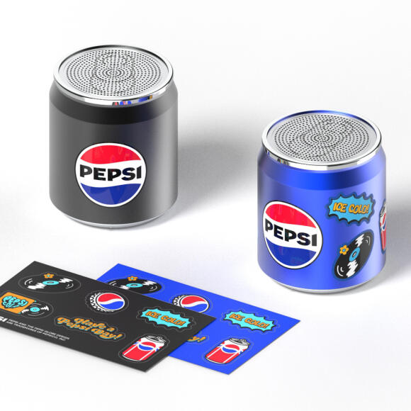 펩시 3W 미니 블루투스 스피커 휴대용 소형 캠핑