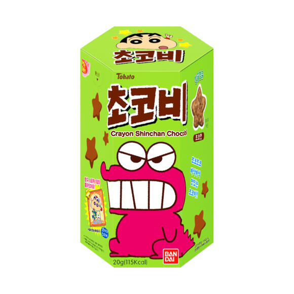 크레용 신찬 짱구 초코비 스낵 20g