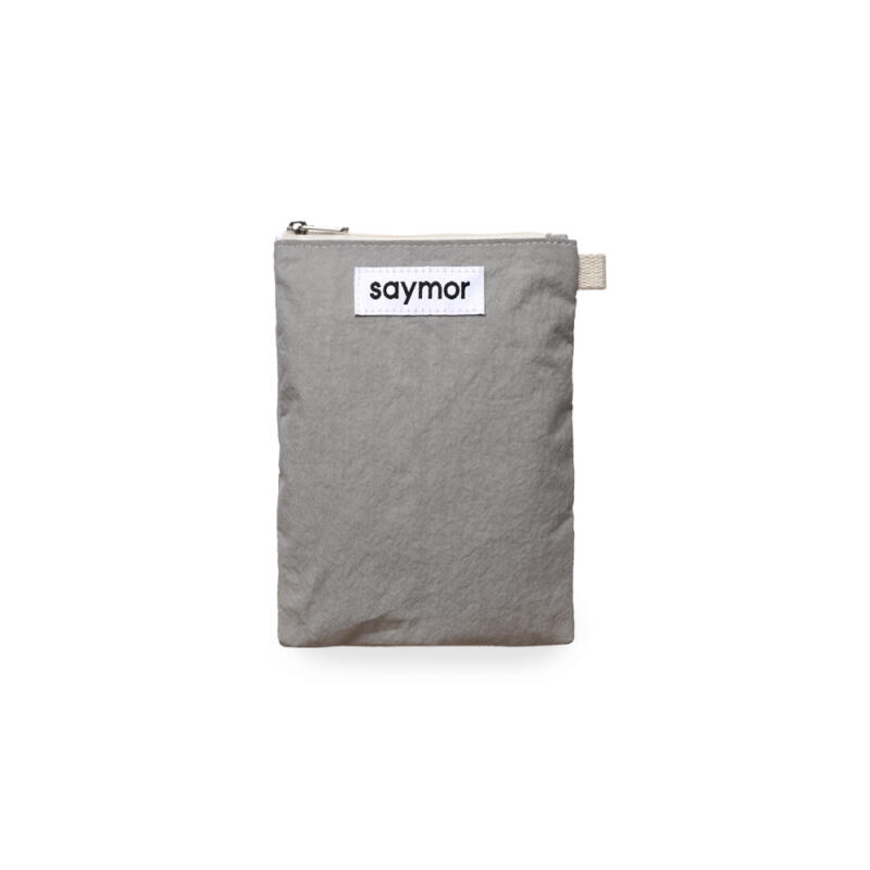 Flat pouch_gray