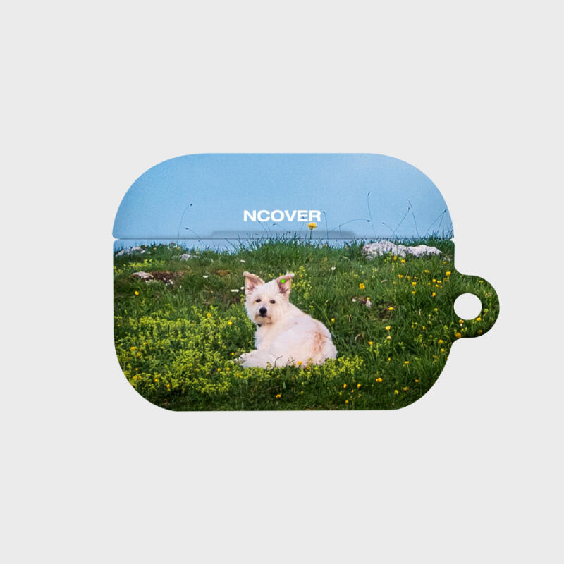 DOG ON COOKED NATURE-BLUE(에어팟프로하드)