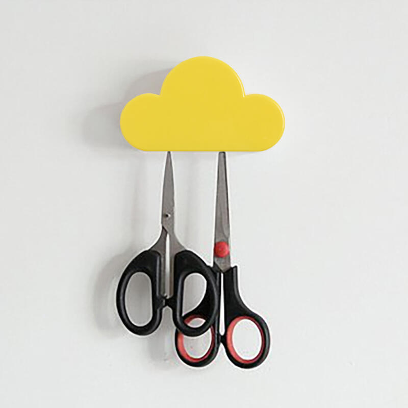 접착식 뭉게구름 자석후크(옐로우)