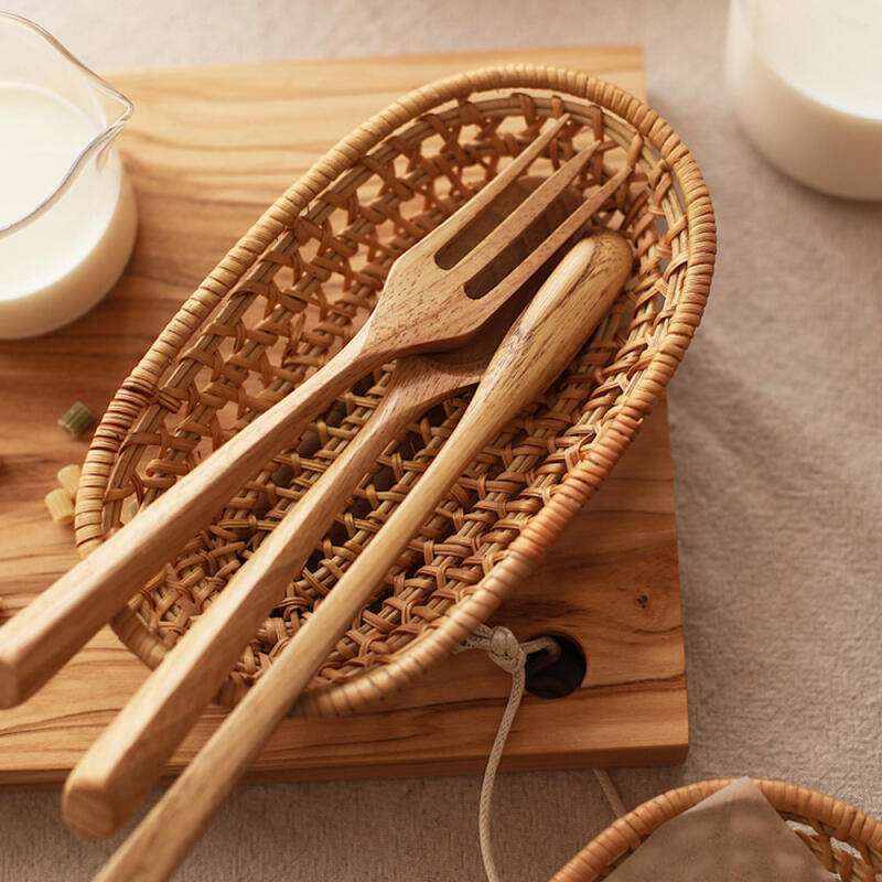 라탄타원형트레이 (대형)