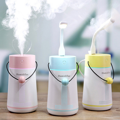 아트박스/디자인에버 4시즌 4in1 USB 무선 충전식 미니 가습기(아답터추가)