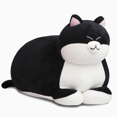 식빵뚱냥 고양이 인형 턱시도