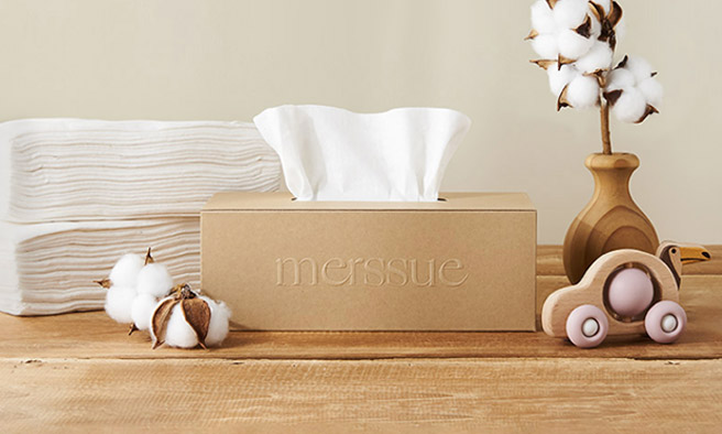 세상에 없던 친환경 코튼티슈 🌿