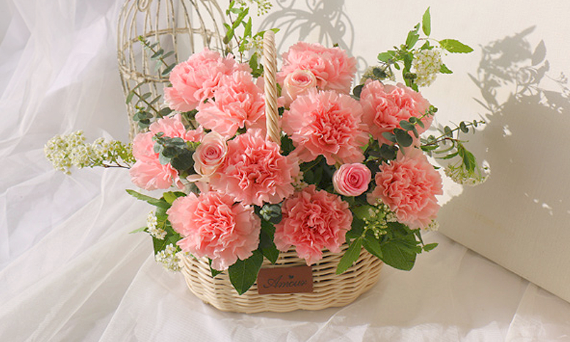 싱싱한 꽃바구니 나왔습니다! 💐