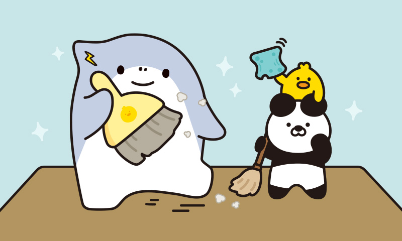 하루 1분! 책상 청소루틴