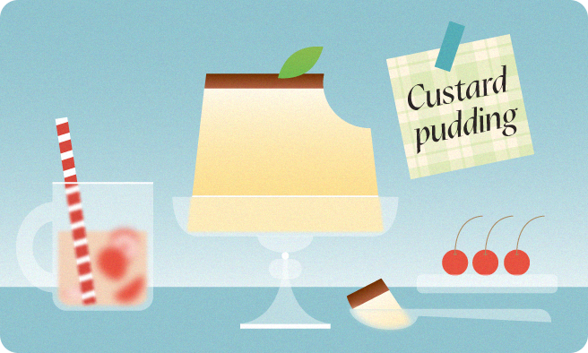CUSTARD PUDDING