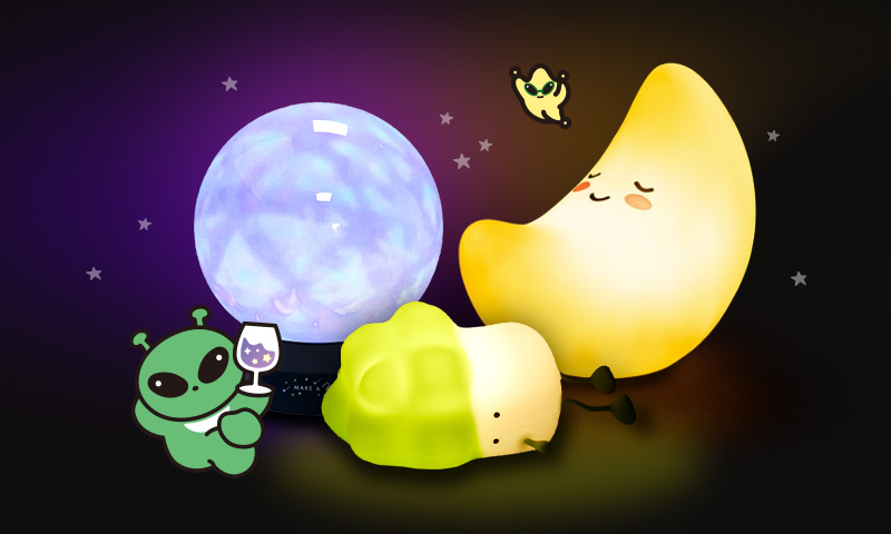 화려한 무드등이 나를 감싸네 ✨