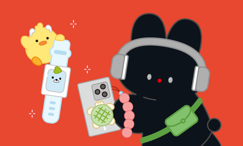 짱편하게 착! 짱귀엽게 톡♡