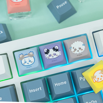 먼작귀 <br> 키캡 키링