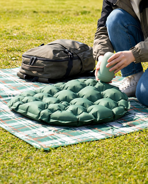 휴지처럼 가벼운<br>방석이 있다?