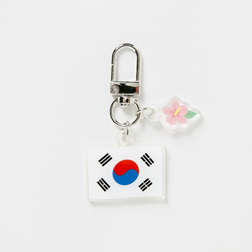 아크릴 참키링<br>태극기