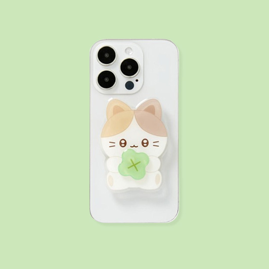 클로버 냥이 스핀톡 스마트홀더 (53012572)