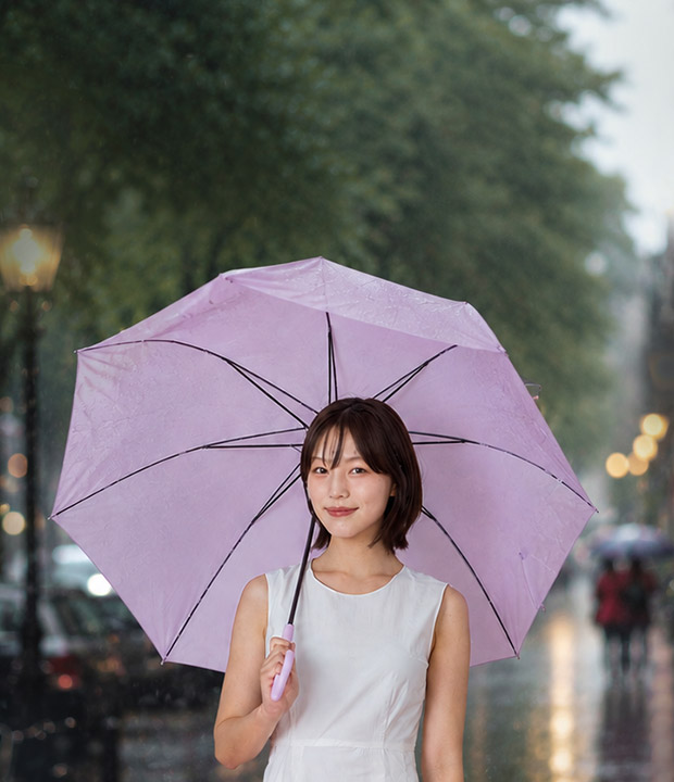 장마 소식 전해드려요! <br>우산 캐스터