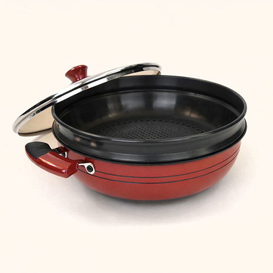 키친아트 신비 2단 찜기 28cm