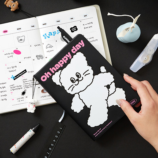 2026 오해피데이 다이어리 블랙 (04013992)