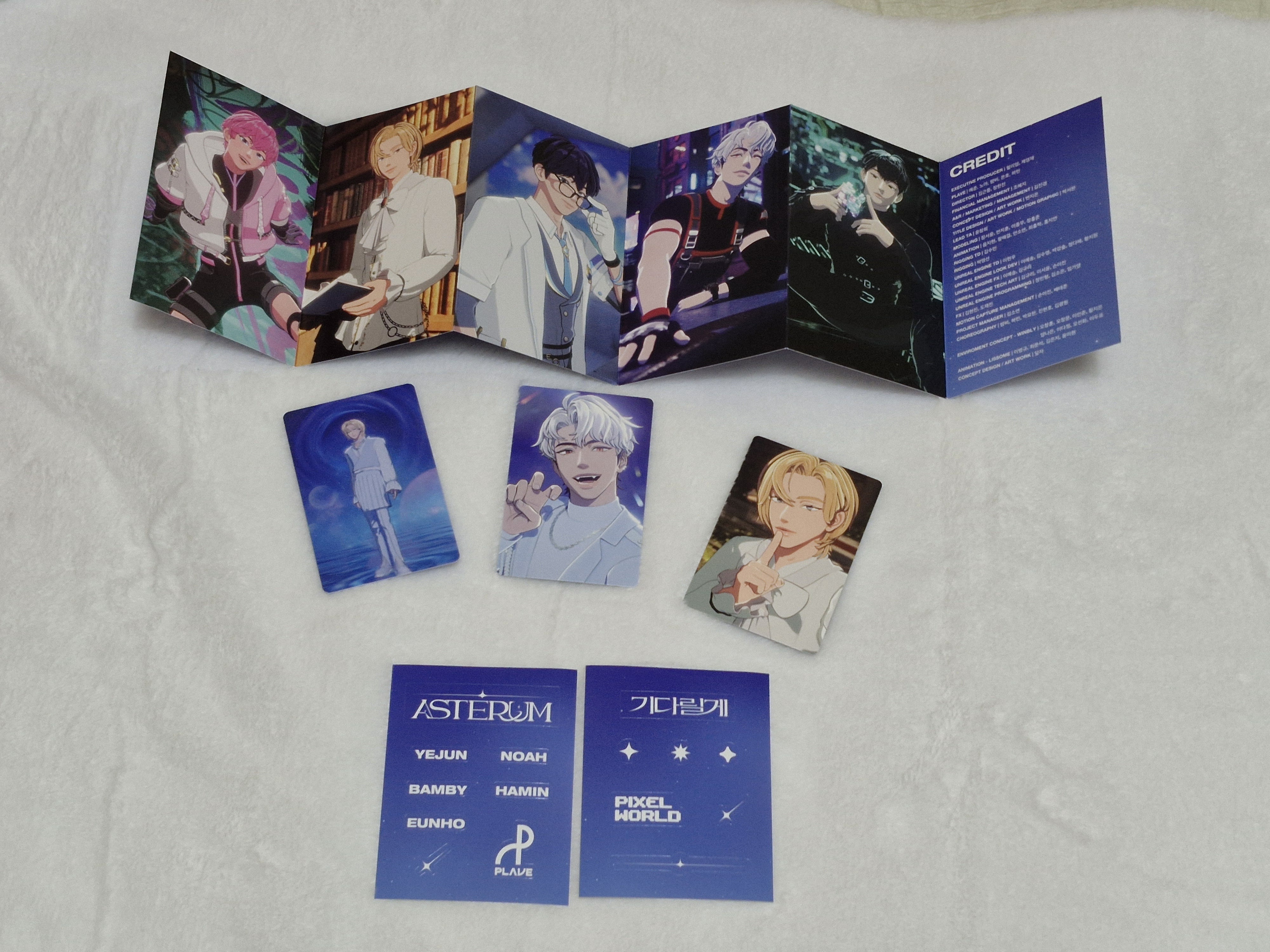 POOM | PLAVE 1st Single Album 'ASTERUM' [포카앨범]